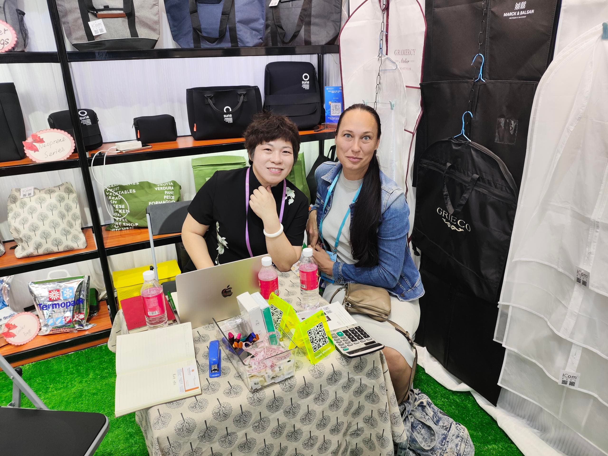 Booth — full view