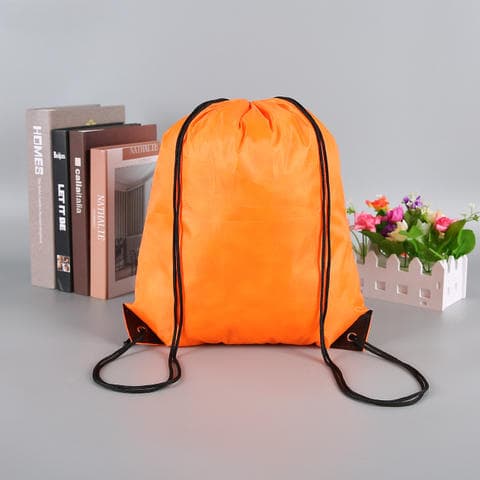 Polyester drawstring bag