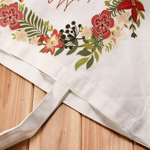Printed canvas bag