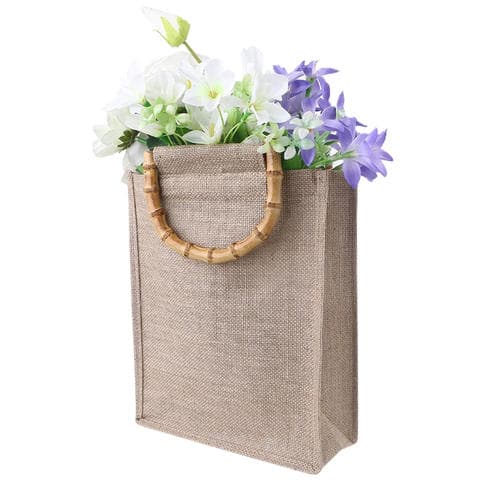 Eco Jute Burlap Tote Bag