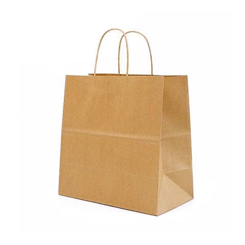 Recycled Kraft Paper Bag with Handles
